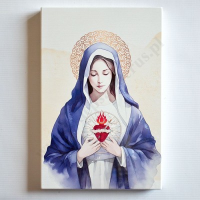 SERCE MATKI BOŻEJ - obrazek 13 x 19 cm - 70740