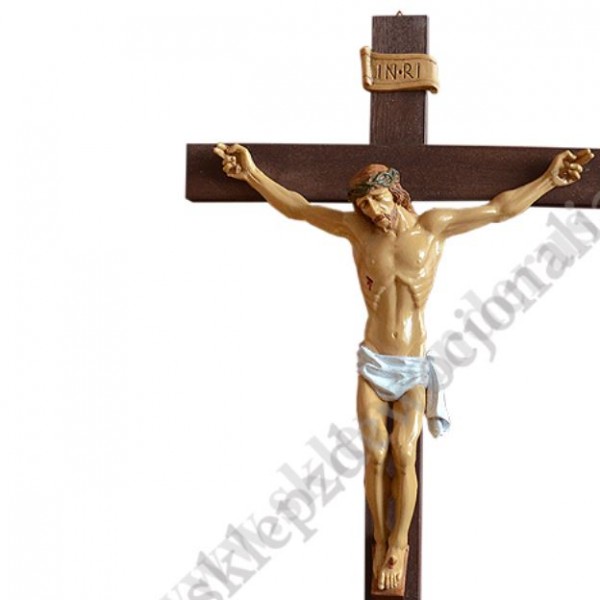 KRZYŻ DREWNIANY - wys.54 cm - 2062