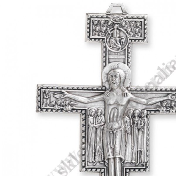 KRZYŻYK ŚWIĘTEGO FRANCISZKA - wys. 8.5 cm - 7982