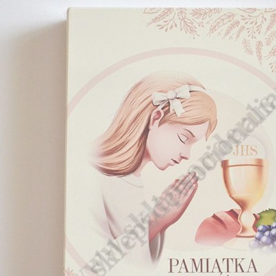 PAMIĄTKA I KOMUNII ŚWIĘTEJ - 13 x 19 cm - 10678