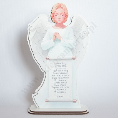 ANIOŁ STRÓŻ - statuetka wys.24.5 cm - 75677