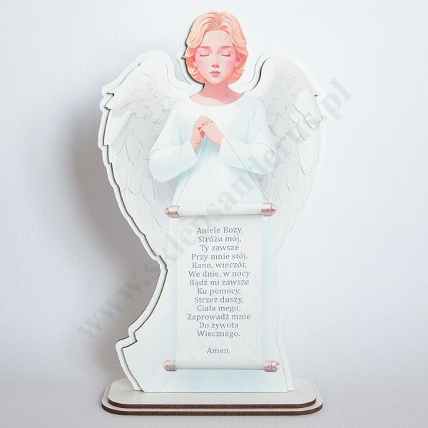 ANIOŁ STRÓŻ - statuetka wys.24.5 cm - 75677