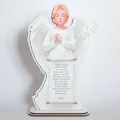 ANIOŁ STRÓŻ - statuetka wys.24.5 cm - 75678