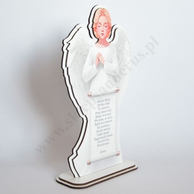 ANIOŁ STRÓŻ - statuetka wys.24.5 cm - 75678