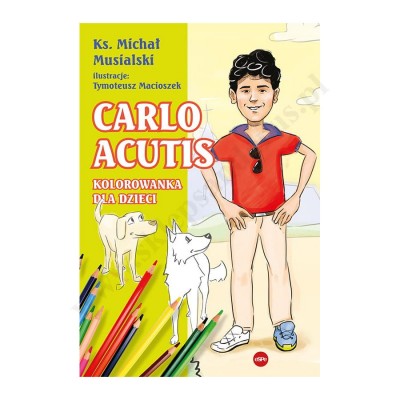 CARLO ACUTIS. KOLOROWANKA DLA DZIECI