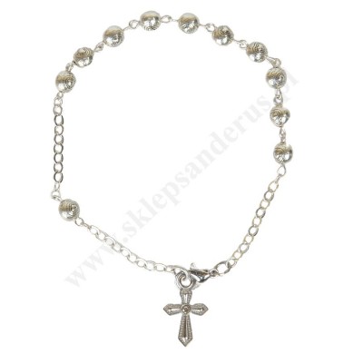 DZIESIĄTEK RÓŻAŃCA - bransoletka - 72381