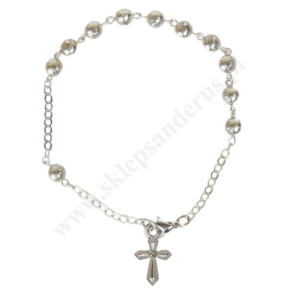 DZIESIĄTEK RÓŻAŃCA - bransoletka - 72381