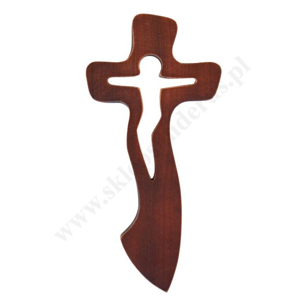 KRZYŻ DREWNIANY - wys. 19.5 cm - 56063