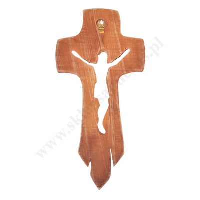 KRZYŻ DREWNIANY - wys. 39.6 cm - 56058