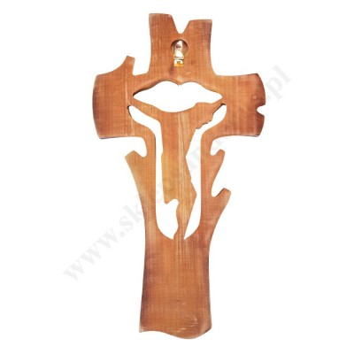 KRZYŻ DREWNIANY - wys. 36 cm - 56058
