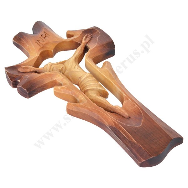 KRZYŻ DREWNIANY - wys. 36 cm - 56058