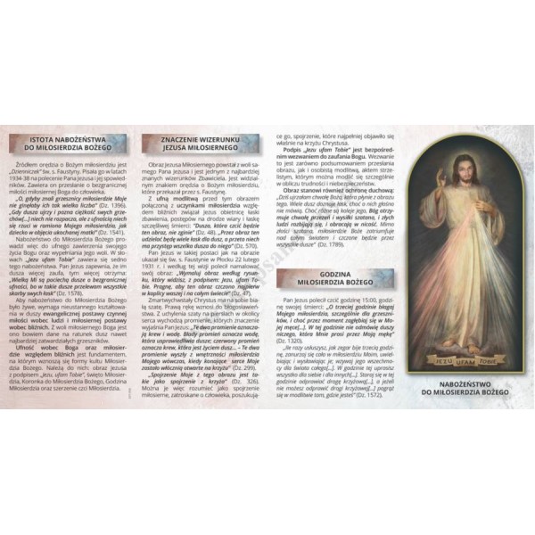 NABOŻEŃSTWO DO MIŁOSIERDZIA BOŻEGO - folder - 47485