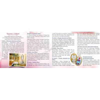 MODLITWY DO MATKI BOŻEJ OD CUDOWNEGO MEDALIKA - folder - 67163