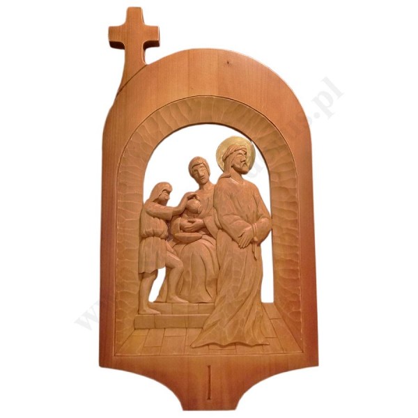 STACJE DROGI KRZYŻOWEJ - komplet 40 x 80 cm - 30116