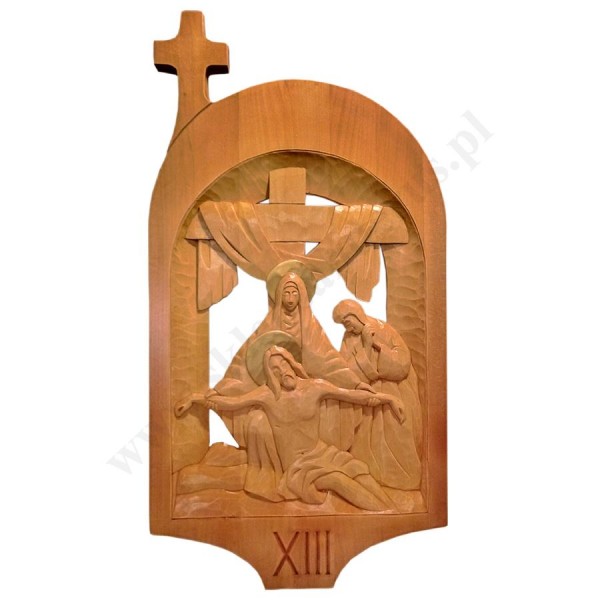 STACJE DROGI KRZYŻOWEJ - komplet 40 x 80 cm - 30116