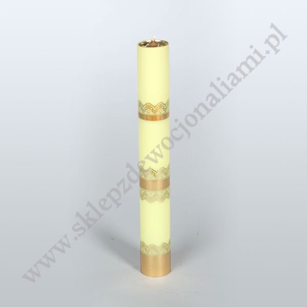 ŚWIECA OLEJOWA - z wkładem - wys.50 cm - 71683