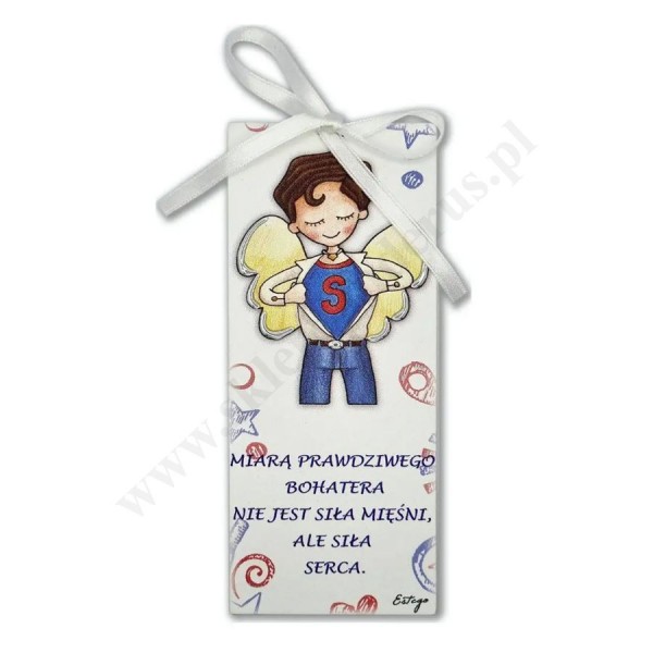BOHATER - obrazek 6 x 15 cm - ES0512411PL