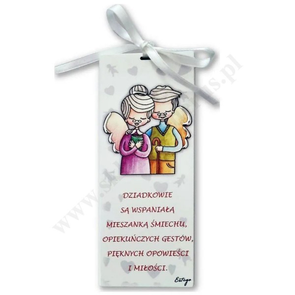 DZIADKOWIE - obrazek 6 x 15 cm - ES0512414PL