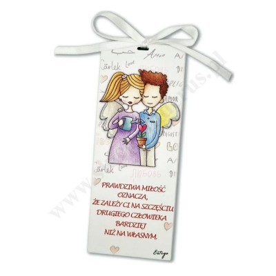 PRAWDZIWA MIŁOŚĆ - obrazek 6 x15 cm - ES0512422PL