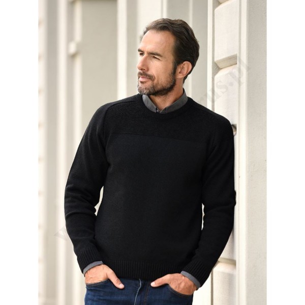 SWETER MĘSKI POD SZYJĘ - PATRYK M - 2681