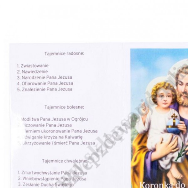 KORONKA DO ŚWIĘTEGO JÓZEFA - 75646