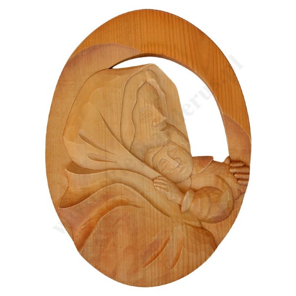 MATKA BOŻA Z DZIECIĄTKIEM - płaskorzeźba wys. 39 cm - 56162 MATKA BOŻA Z DZIECIĄTKIEM - płaskorzeźba wys. 39 cm - 56162