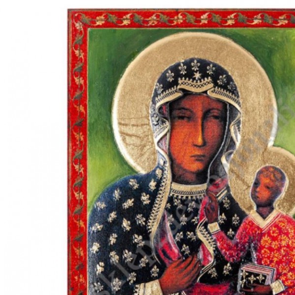 MATKA BOŻA CZĘSTOCHOWSKA - obrazek 14 x 21 cm - 73034