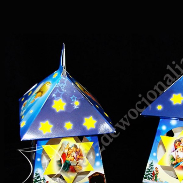 LAMPION KARTONOWY DO SKŁADANIA - 2994
