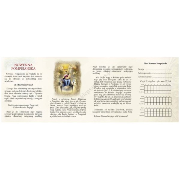 NOWENNA POMPEJAŃSKA - folder - 81596