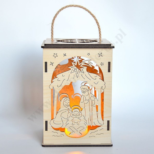 LAMPION RORATNI - wys. 15 cm - 11847