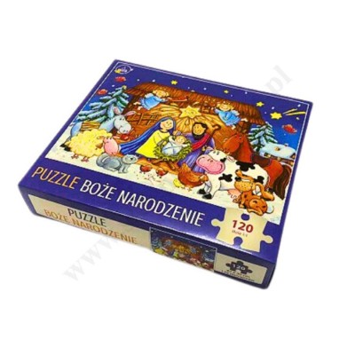 BOŻE NARODZENIE - PUZZLE 120 ELEMENTÓW - 62988