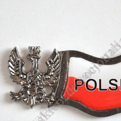ORZEŁEK Z FLAGĄ NA MAGNESIE - 85794