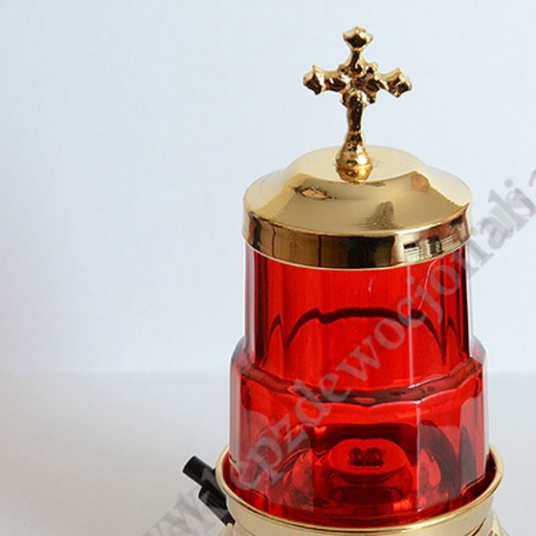 LAMPKA WIECZNA NA BATERIĘ - wys. 15 cm - 68762