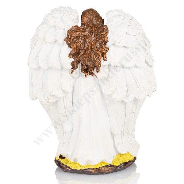 ŚWIĘTA RODZINA I ANIOŁ - wys.13 cm - 82373