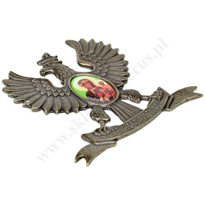ORZEŁ Z MATKĄ BOŻĄ CZĘSTOCHOWSKĄ - magnes wys. 8.3 cm - 30302