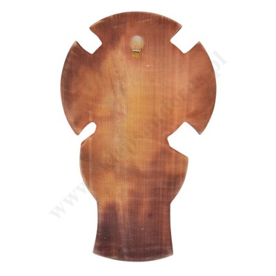 KRZYŻ DREWNIANY KORONA CIERNIOWA - wys. 35 cm - 56055
