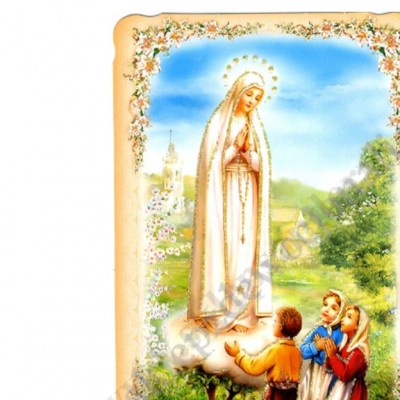MATKA BOŻA FATIMSKA - obrazek 9 x 14.8 cm - paczka 100 szt. - 50209