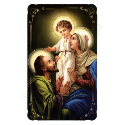 ŚWIĘTA RODZINA - obrazek 6.5 x 10.5 cm - paczka 100 szt. - 30197