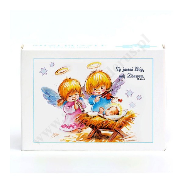 ANIOŁKI NAD DZIECIĄTKIEM JEZUS - puzzle 40 elementów - 30306