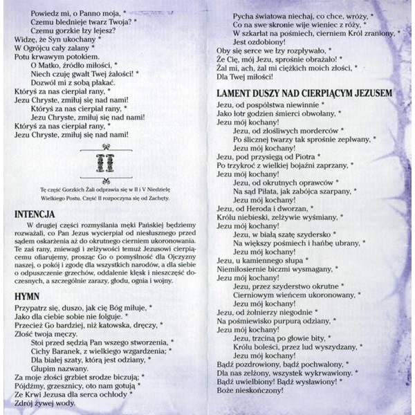 GORZKIE ŻALE - FOLDER