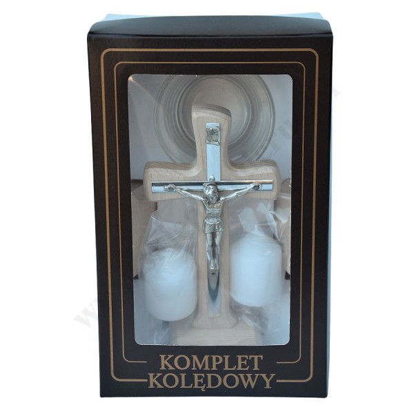 KOMPLET KOLĘDOWY DREWNIANY - 78655