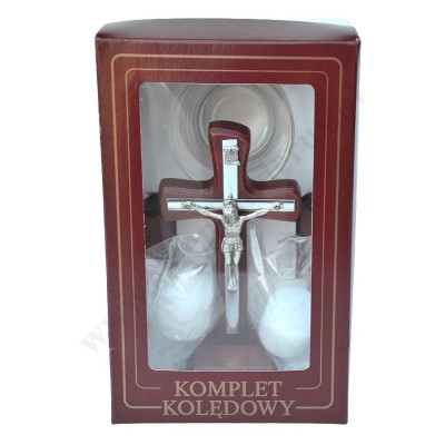 KOMPLET KOLĘDOWY DREWNIANY - 78654