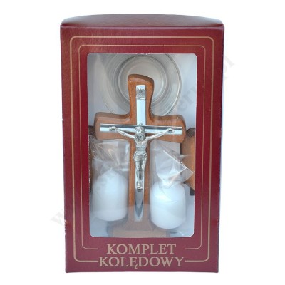 KOMPLET KOLĘDOWY DREWNIANY - 78653