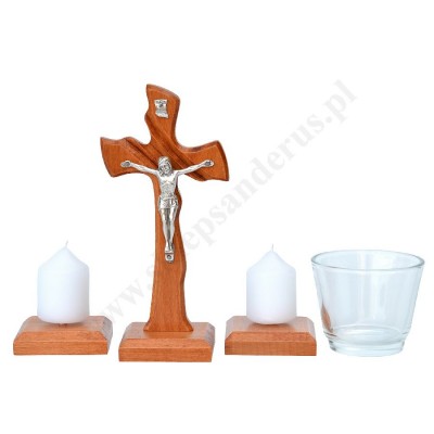 KOMPLET KOLĘDOWY DREWNIANY - 87594