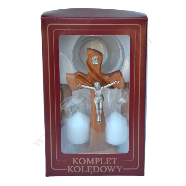 KOMPLET KOLĘDOWY DREWNIANY - 87594