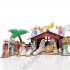 SZOPKA BOŻONARODZENIOWA - puzzle przestrzenne drewniane - 0826