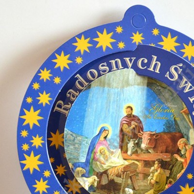 BOMBKA ZAWIESZKA 3D - mix wzorów - 51049