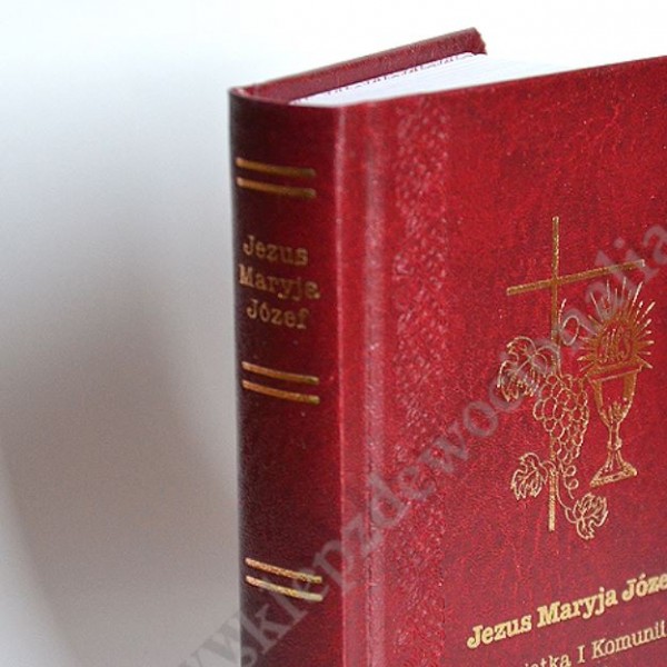 JEZUS, MARYJA, JÓZEF - modlitewnik komunijny - 1291_BO