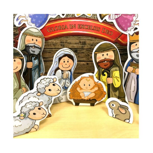 SZOPKA BOŻONARODZENIOWA - KONTROLKA RORATNIA - KPL. 25 SZT. - 30323 SZOPKA BOŻONARODZENIOWA - KONTROLKA RORATNIA - KPL. 25 SZT. - 30323