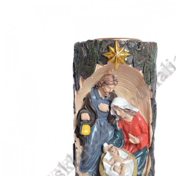 ŚWIECA BOŻE NARODZENIE - wys. 13 cm - 78140